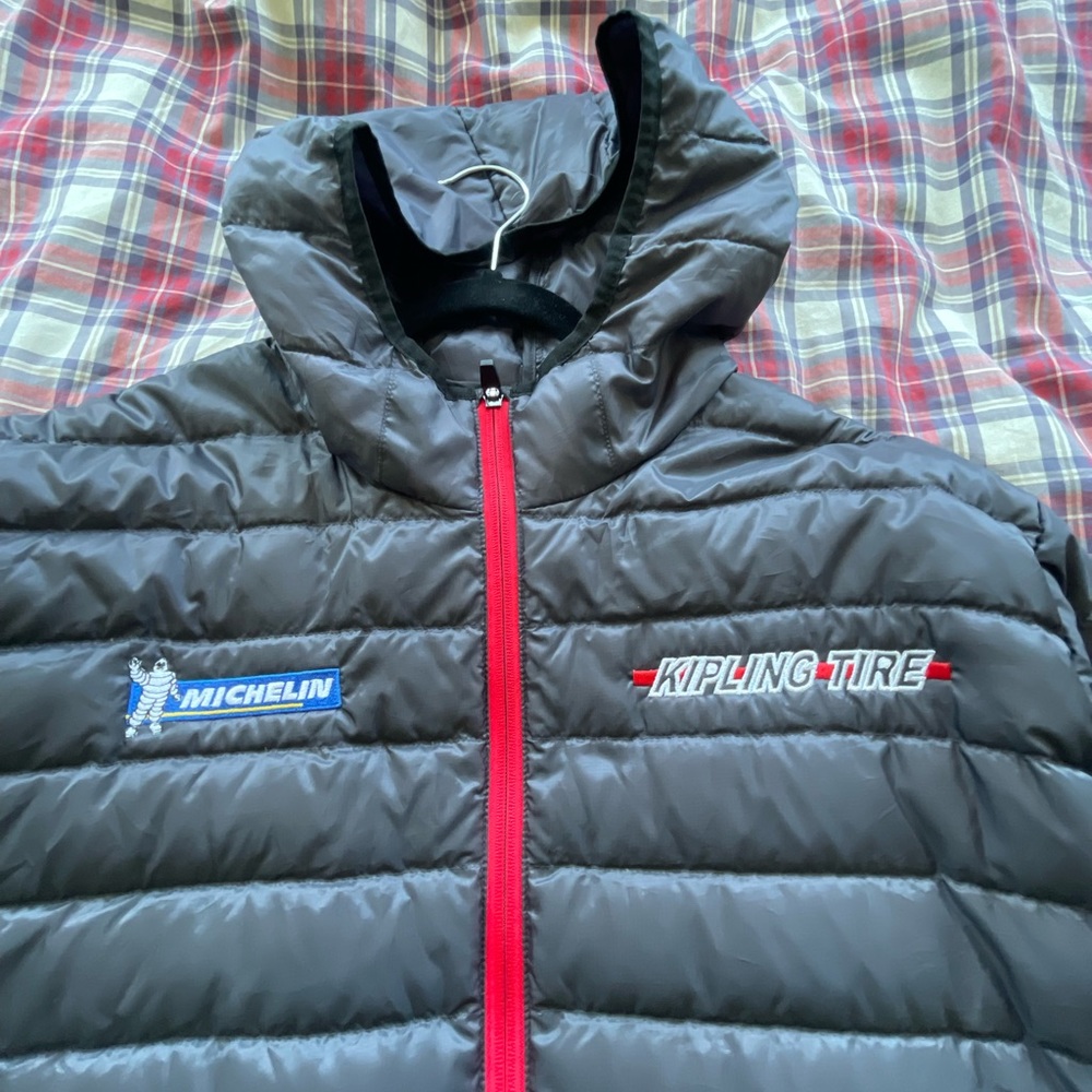 Kipling tire x michelin puffer jacket